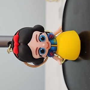 NWOT Snow White Doll Keychain
